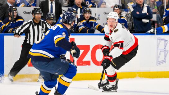 St. Louis Blues Mock Trade to Acquire Brady Tkachuk taken St. Louis, MO (St Louis Blues)