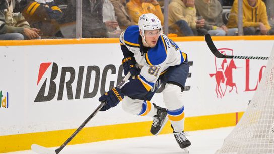 Blues Face Challenge Ahead With Holloway Sidelined (St Louis Blues)
