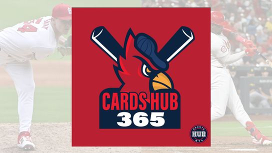 'Cards Hub 365' Recap on Sports Hub STL (February 19, 2025) (Sports Hub STL). Photo by Jeff Curry - Imagn Images