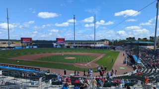 St. Louis Cardinals Spring Training Opener! taken Roger Dean Stadium (St Louis Cardinals). Photo by Brenden Schaeffer