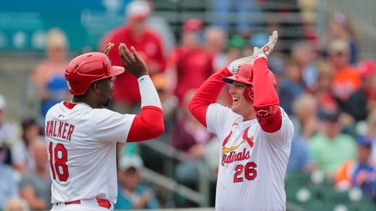 Cardinals Top Mets 7-4: Key Contributions from Baker, Walker and Bullpen (St Louis Cardinals). Photo by Credit: Sam Navarro-Imagn Images