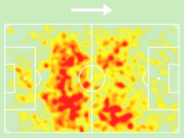 Chris Durkin 2024 MLS Heat Map